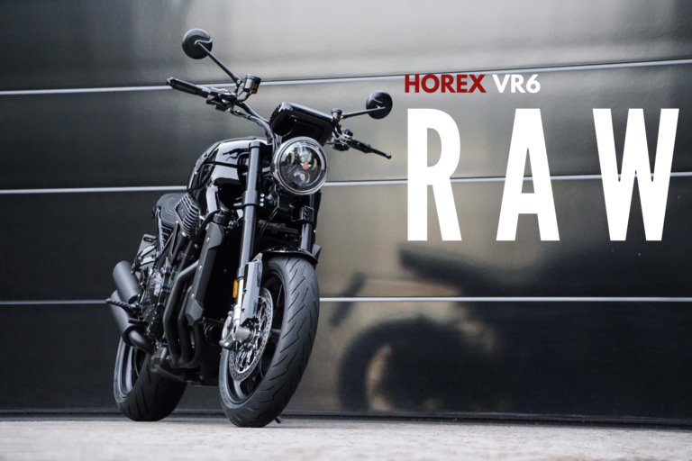 Black beast: Horex VR6 Raw
