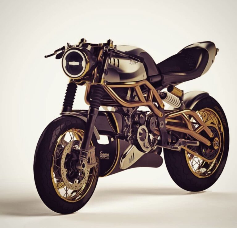 All New 2 Stroke Cafe Racer: WILD & RAW