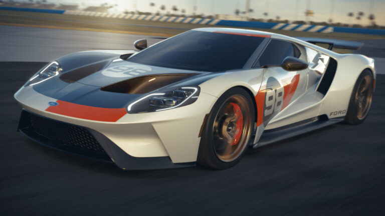 Muscle: FORD GT HERITAGE EDITION