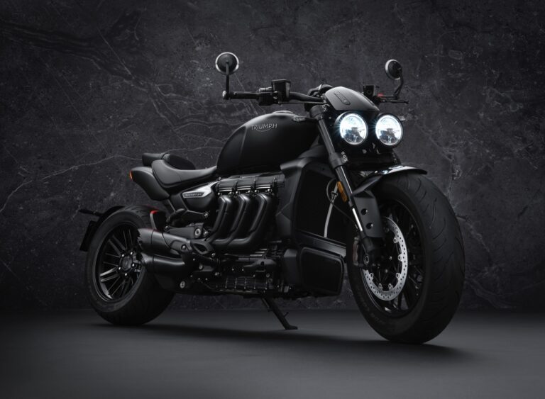Triumph Rocket: Muscle Roadster In Black