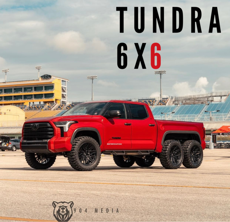 Toyota Tundra 6×6 Monster Off-Roader on Vossen Wheels 