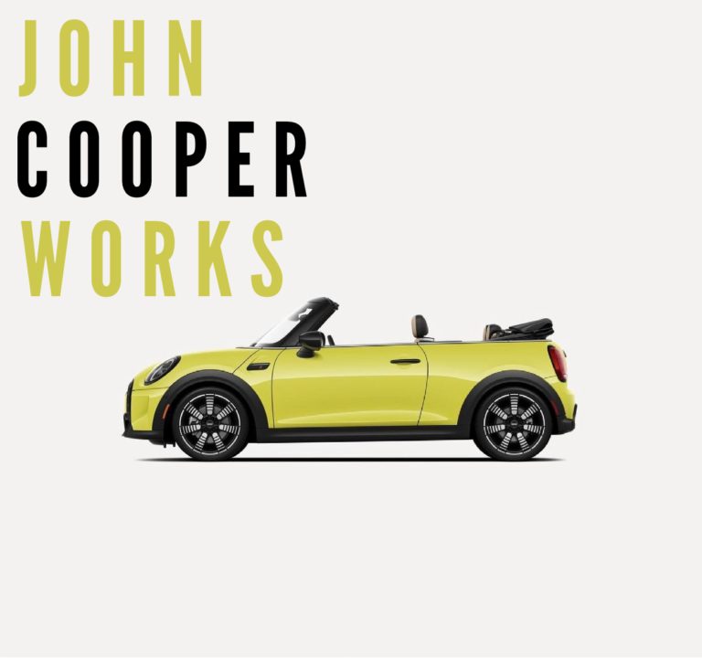 The MINI JCW Convertible 2023 