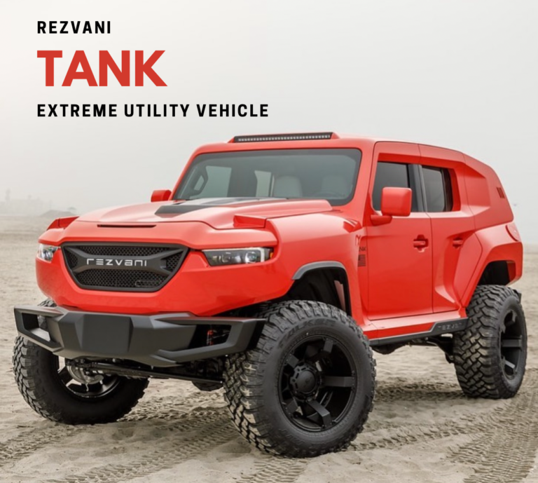 Rezvani Tank is $259K Extreme SUV 