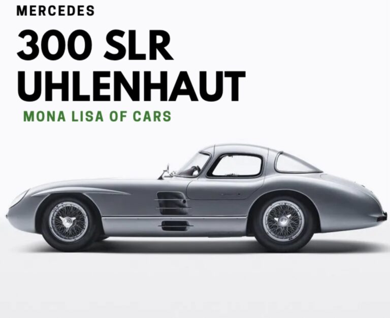 Mona Lisa of Cars Sold For $143 Million 