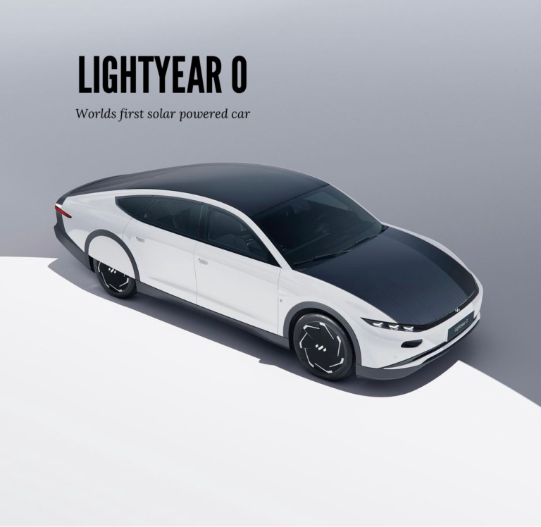 Lightyear 0: World’s First Solar Powered Car 