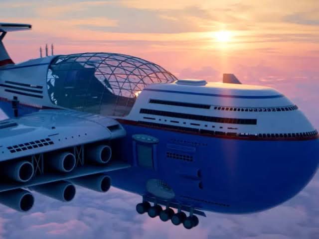 Nuclear Powered Flying Hotel That Never Touches Down  