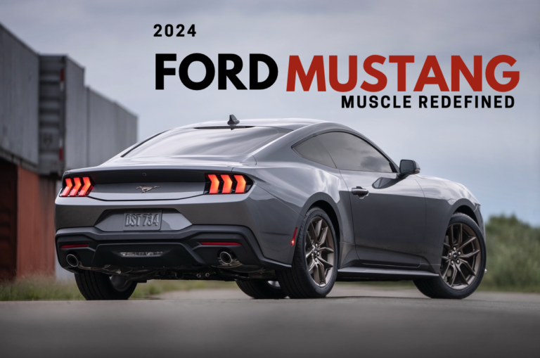 2024 Ford Mustang: Chiseled & Sophisticated  