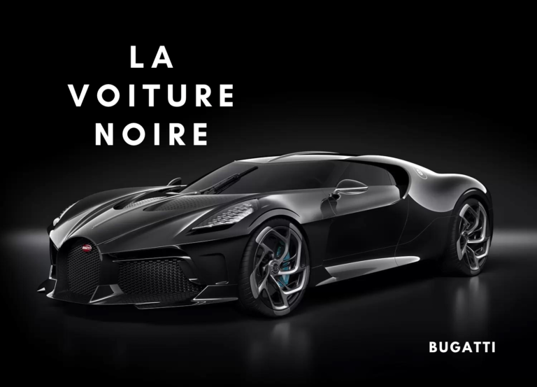 La Voiture Noire, The Most Sought After Bugatti  